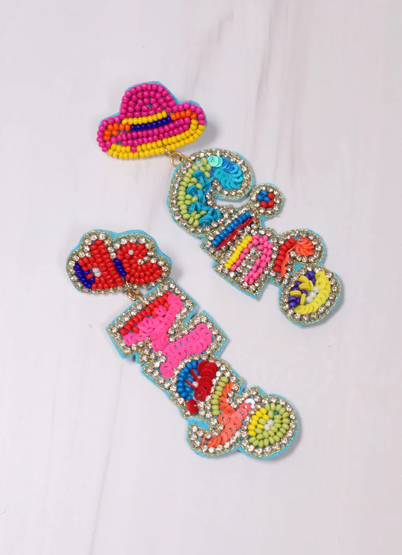 Cinco De Mayo Drop Earrings