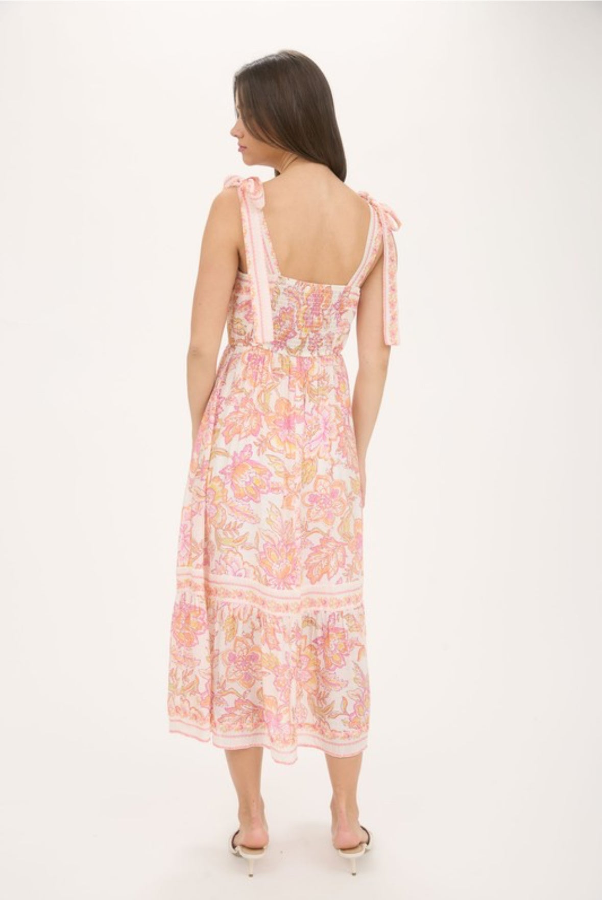 Maxi Floral Tie Dress