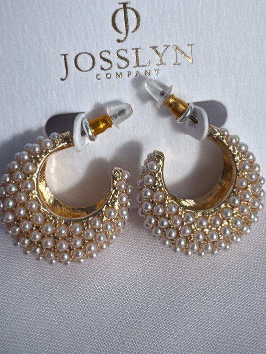 Pearl Hoops