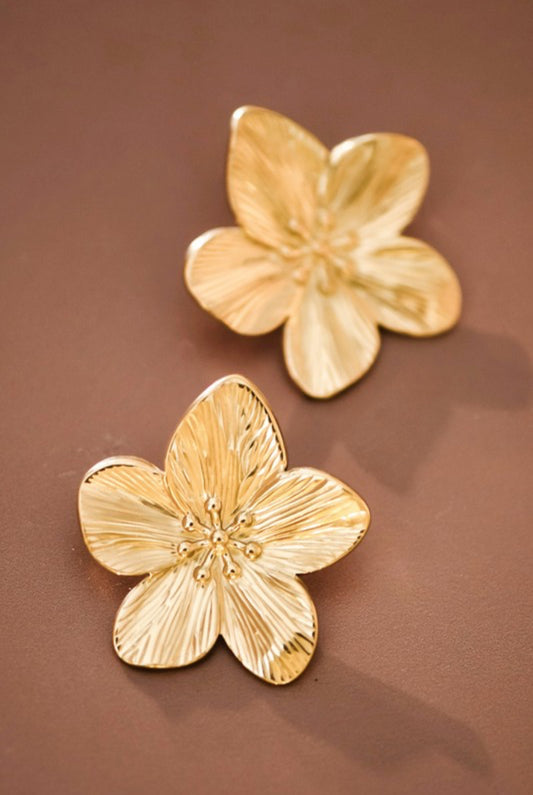 Flower Stud Earrings (large)
